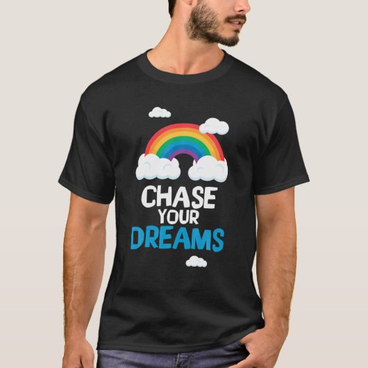 Chase je dromen St Patricks Day Happystpatricksa T-shirt (Voorkant)