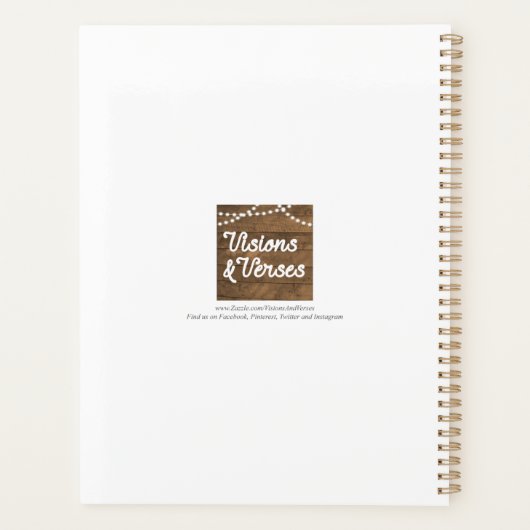 Chase je droomscuba Kat op elke datum Planner (Achterkant)