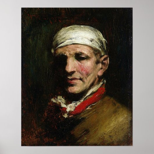 Chase - Man Met Bandana Poster (Voorkant)