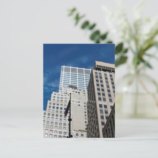 Chase Manhattan Bank New York City Briefkaart (Staand voorkant)