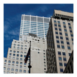 Chase Manhattan Bank New York City Perfect Poster