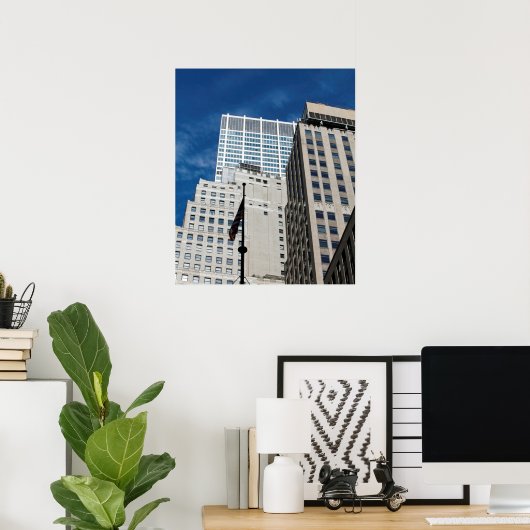 Chase Manhattan Bank New York City Poster (Thuiskantoor)