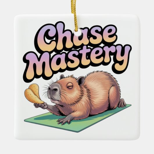Chase Meesterschap Keramisch Ornament (Voorkant)