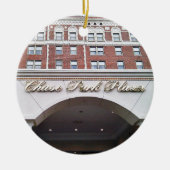 Chase Park Plaza, St. Louis, kerstversiering, Keramisch Ornament (Voorkant)