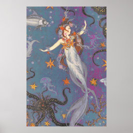Chase Rainbows Swim met Mermaids, Ride Unicorns Poster
