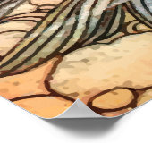 Chase Rainbows Swim met Mermaids, Ride Unicorns Poster (Hoek)