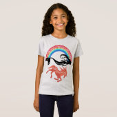 Chase Rainbows Swim met Mermaids, Ride Unicorns T-shirt (Voorkant volledig)