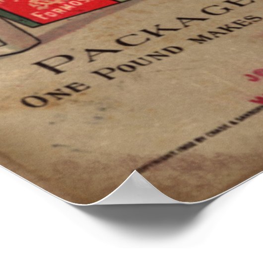 Chase & Sanborn's thee Poster (Hoek)