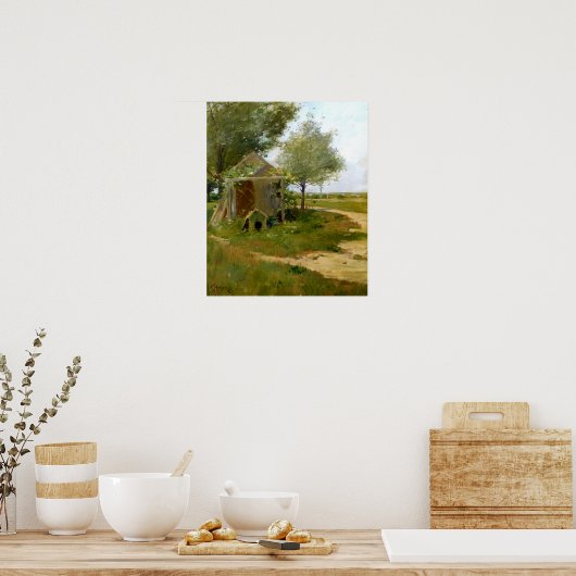 Chase - Shinnecock Long Island New York 1900 Poster (Keuken)