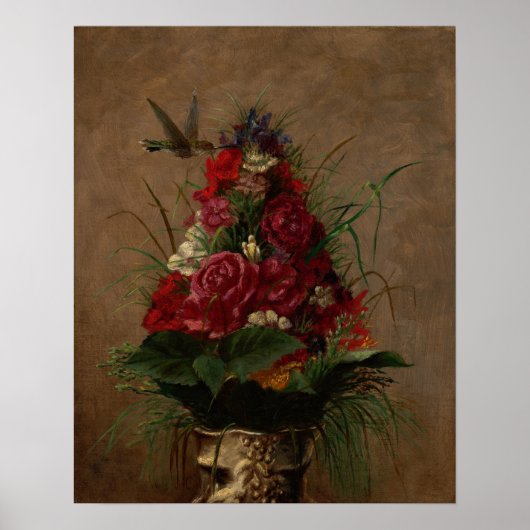 Chase - Stilleven met kolibrie Poster (Voorkant)