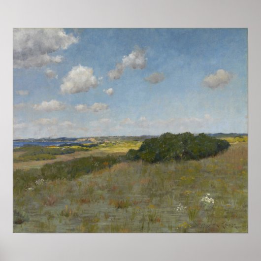 Chase - Sunlight and Shadow Shinnecock Hills Poster (Voorkant)