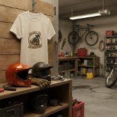 Chase The Adventure | Retro Dual-Sport Motorcycle T-shirt