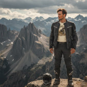 Chase The Adventure | Retro Dual-Sport Motorcycle T-shirt