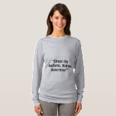 "Chase the Aesthetic, Not the Algorithm" is een Am T-shirt (Voorkant volledig)