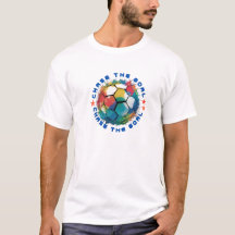 "Chase The Goal Voetbal T-Shirt"