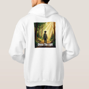 Chase The Light Inspirerende Grafische Natuur Kuns Hoodie