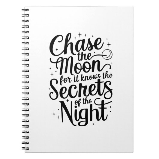 Chase the Moon Notitieboek (Voorkant)