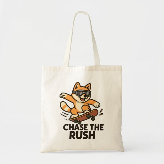 Chase The Rush Tote Bag (Voorkant)
