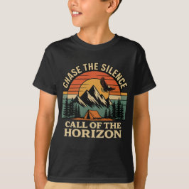 Chase the Silence - Call of the Horizon Adventure  T-shirt