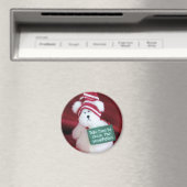 Chase the Snowflakes Magneet (Insitu (Vaatwasser))