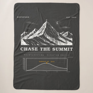 Chase The Summit Bergsteigen Höhenprofil Sherpa Deken