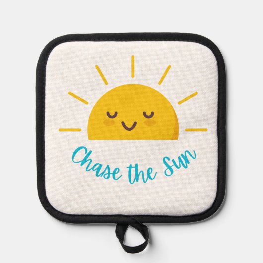 Chase the Sun Pannenlap (Voorkant)