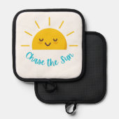 Chase the Sun Pannenlap (Voorkant / Achterkant)