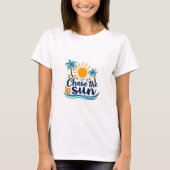 Chase the Sun Zomer T-shirt (Voorkant)