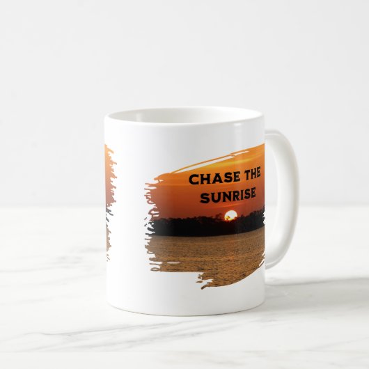 Chase the Sunrise Koffiemok (Voorkant rechts)