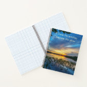 Chase The Sunrise Lake Notitieboek (Binnen)