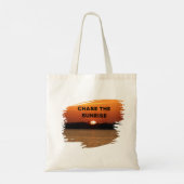 Chase the Sunrise Tote Bag (Achterkant)