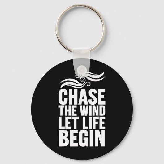 Chase the Wind Laat het leven beginnen Equestrians Sleutelhanger (Voorkant)
