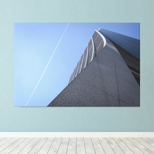 Chase Tower, Chicago Canvas Afdruk (Insitu (Houten vloer))