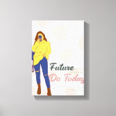 chase ur goal wall art canvas afdruk (Voorkant)