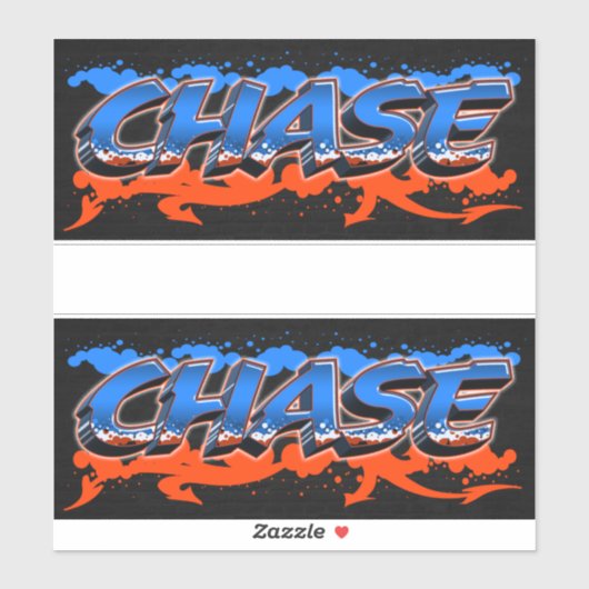 Chase Vorname Name Graffiti Aufkleber Sticker (Vel)