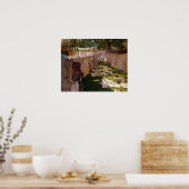 Chase - Wash Day, Backyard, Brooklyn 1886 Poster (Keuken)