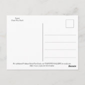 Chase Way Sunset Prudence Island Briefkaart (Achterkant)