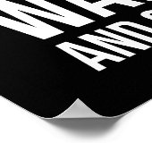 Chase Your Dreams - Gym, Hustle, Succes, Inspirere Poster (Hoek)