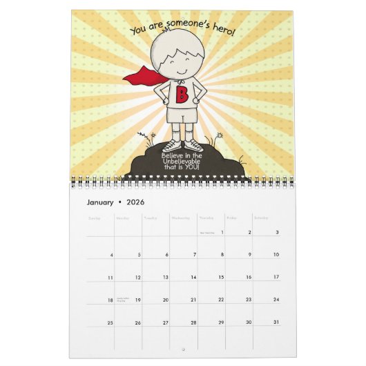 Chase Your Dreams in 2024 Kalender (Jan 2026)