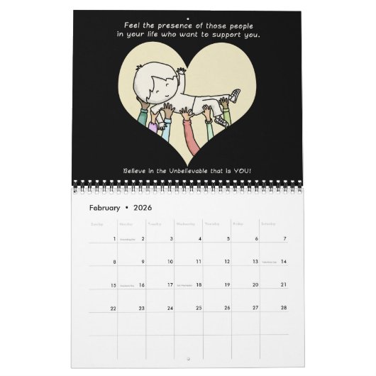 Chase Your Dreams in 2024 Kalender (Feb 2026)