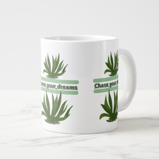 Chase Your Dreams Mok – Motivatie en stijlvol (Voorkant rechts)