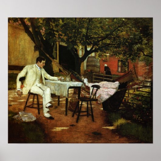 Chase - zomermiddag in Nederland 1884 Poster (Voorkant)