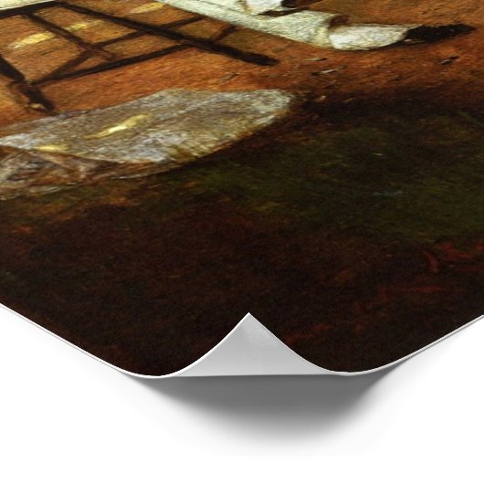 Chase - zomermiddag in Nederland 1884 Poster (Hoek)