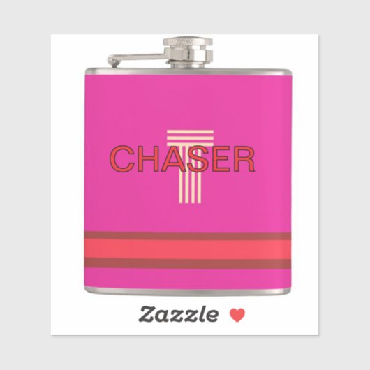 Chaser Fun Pink Sticker (Vel)