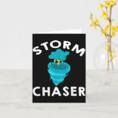 Chaser Funny Parent New Family Chasing Toddler Dad Kaart (Gele Bloem)