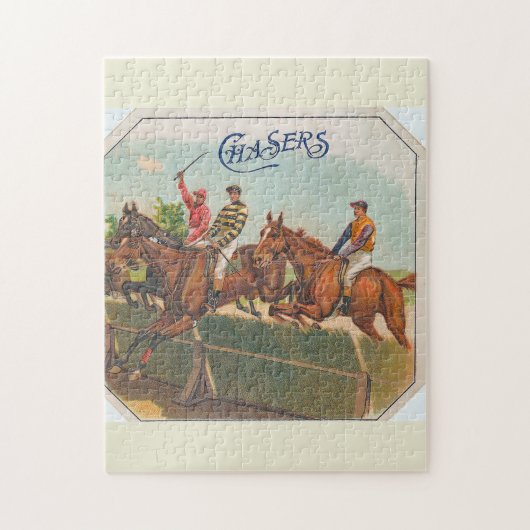 Chasers Vintage Horse Racing Legpuzzel (Verticaal)