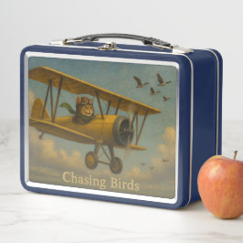 Chasing Birds metalen lunchbox