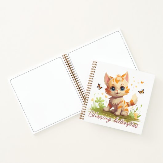 Chasing butterflies again notitieboek (Binnen)