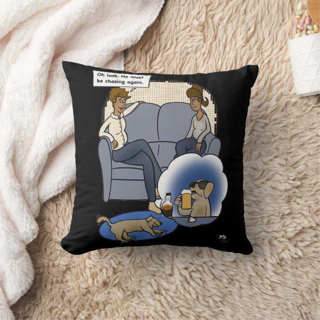 Chasing Dream Black Kussen (Deken)