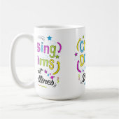 Chasing Dreams, Not Deadlines – Motivational Quote Koffiemok (Links)